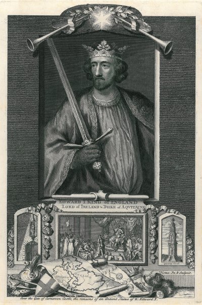 Edward I by George Vertue